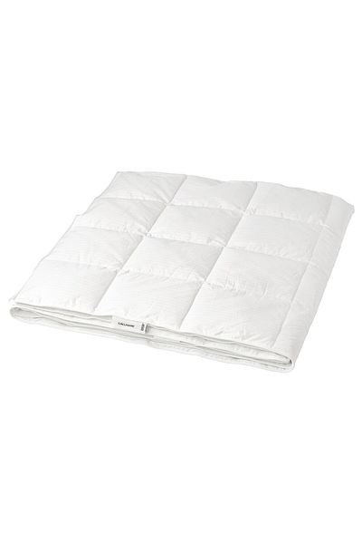 IKEA single comforter, white, 150x200 cm, light warm