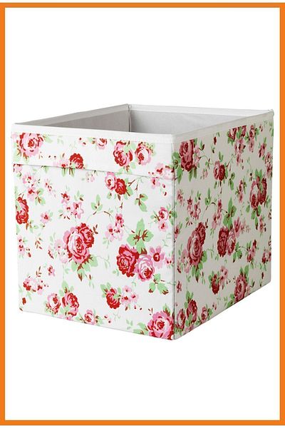 Alony Home Dröna Box 33 X 38 X 33 Cm Floral Pattern