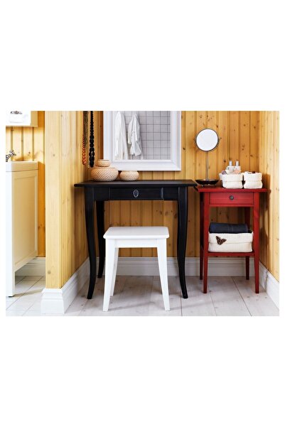 IKEA Ingolf Ahşap Tabure , Beyaz