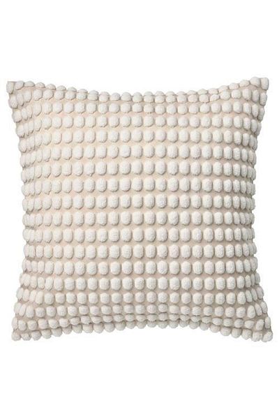 IKEA Κάλυμμα μαξιλαριού Υπόλευκο Χρώμα 50x50 Ύφασμα σπιτιού με θέμα πουά