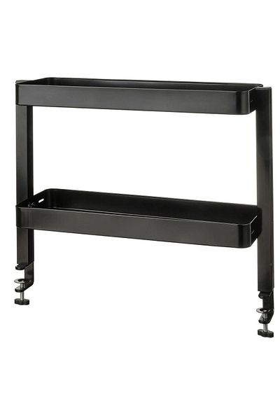 IKEA VATTENKAR μαύρος οργανωτής επιφάνειας εργασίας 49x15 cm