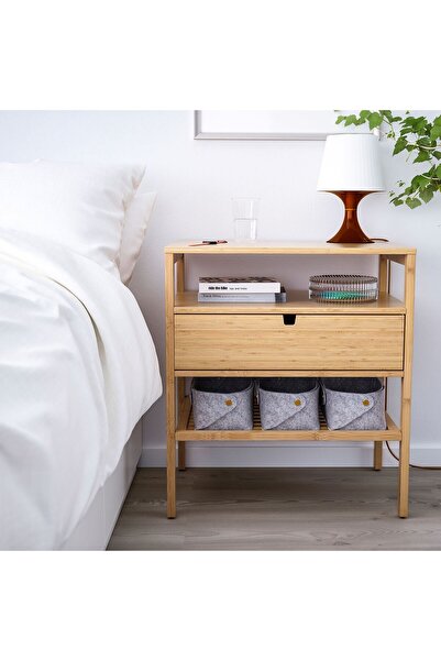 IKEA komodin, bambu, 60x40 cm