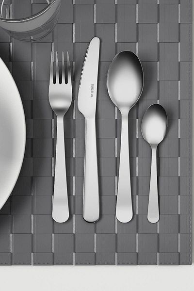 IKEA DRAGON Fork Spoon Knife Set