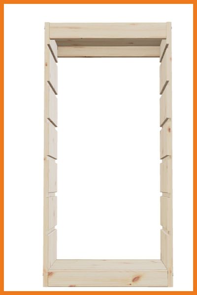 Alony Home Trofast Brown 44X91 cm Children's Organizer Unit