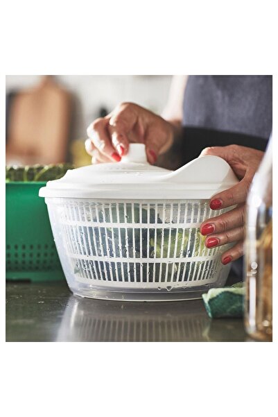IKEA Uppfylld 23 Cm Mutfak Salata Kurutucu Beyaz