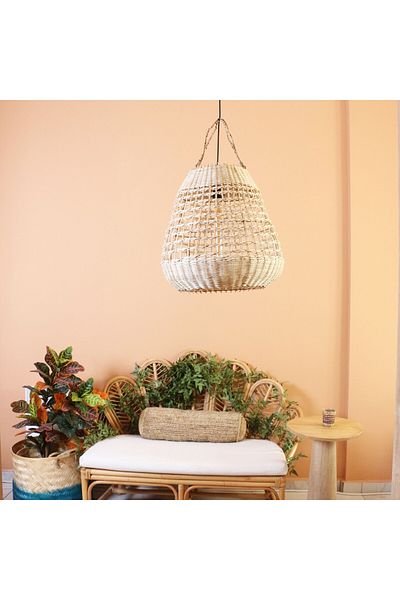 Mylamp 51X51 cm Natural Rattan Reflection Lamp