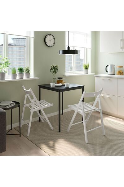 IKEA katlanır sandalye, beyaz
