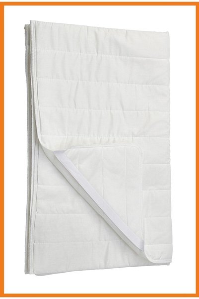 Alony Home Protector Saltea Luddros Foaie elastica Dubla 160 X 200 Cm Alb