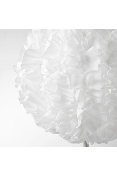 IKEA yer lambası, beyaz Yatak odasında veya sehpanın yanında bulundurmak için mükemmeldir.