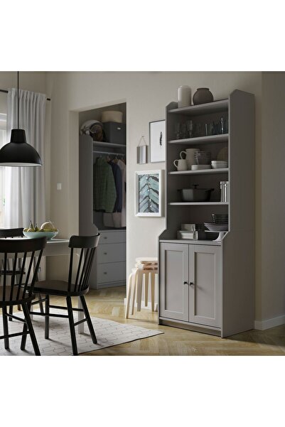 IKEA dolap, gri, 70x199 cm