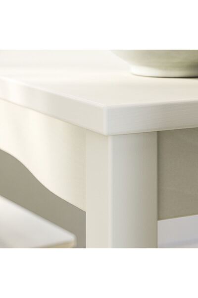 IKEA mutfak masası, beyaz, 118x74 cm, 4 kişilik