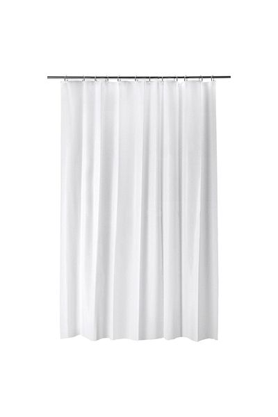 IKEA Bílý sprchový závěs