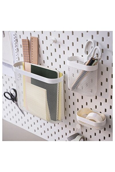 IKEA Σετ 3 οβάλ καλαθιών για τον πίνακα Skadis