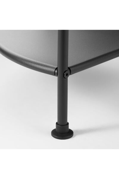 IKEA Raf Ünitesi, Siyah, Genişlik: 35 cm  Derinlik: 35 cm  Yükseklik: 156 cm