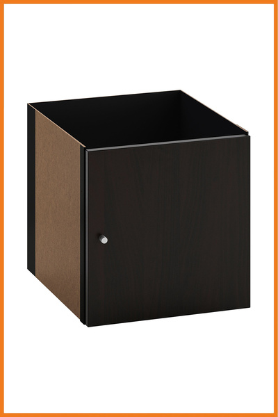 Alony Home Ντουλάπι ραφιών διαχωρισμού Eki - Καφέ MDF Διαχωριστικό Ράφι Βιβλι...