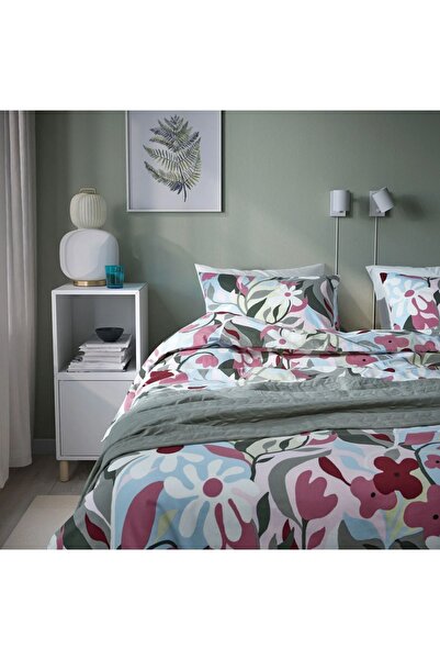 IKEA KORSKOVALL çift kişilik nevresim takımı 220x240cm