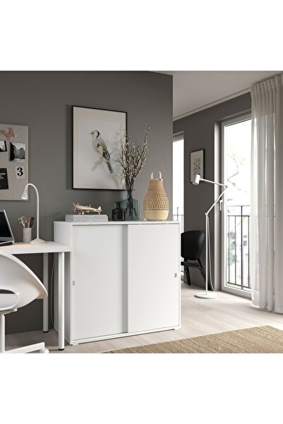 IKEA Dolap, beyaz, 95x47x90 cm