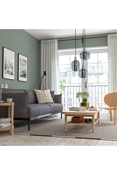 IKEA orta sehpa, meşe kaplama, 140x60 cm