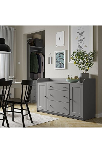 IKEA dolap, gri, 140x84 cm