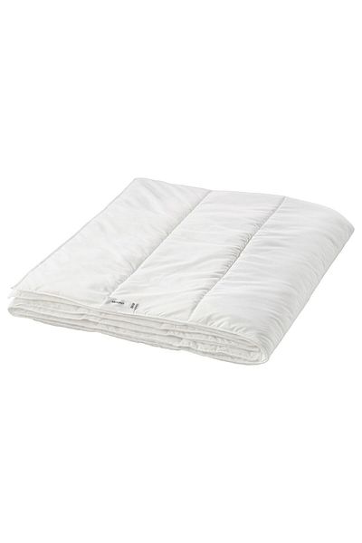 IKEA single comforter, white, 150x200 cm, light warm