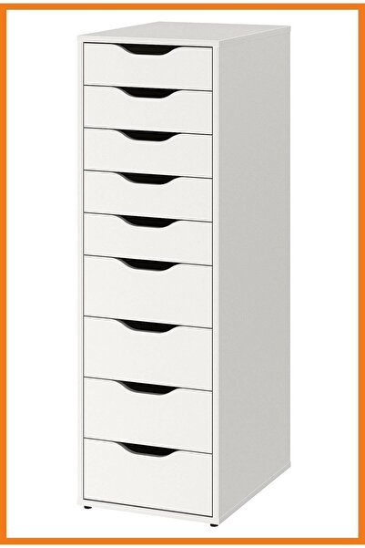 Alony Home Alex Çekmece Ünitesi Keson 36 X 116 Cm Beyaz