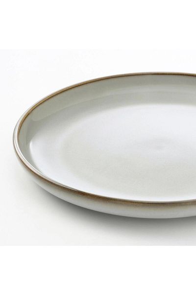 IKEA 4 Pieces Dessert Plate Set Gray Color 20 cm 4 Pieces Gladelig Eye-Catching Modern