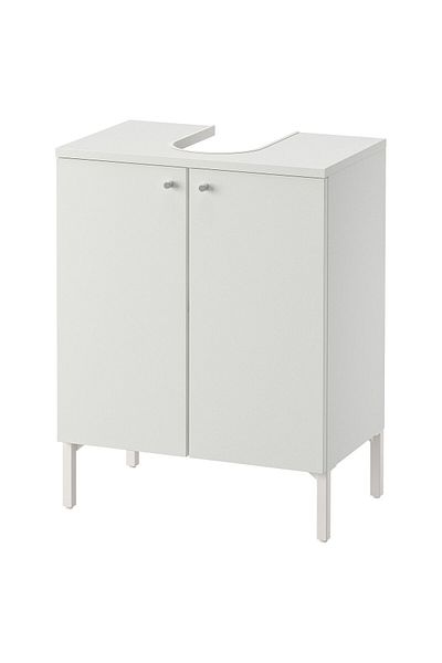 IKEA Ντουλάπι μπάνιου, Ντουλάπι νιπτήρα, Λευκό, 50x65 cm