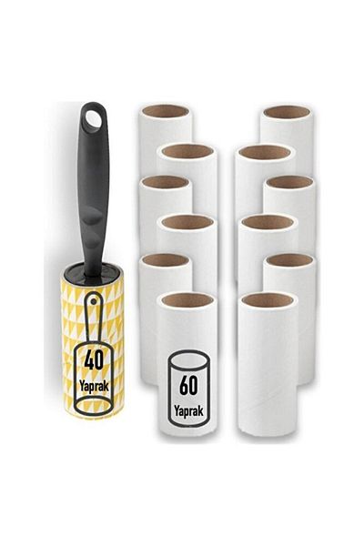 IKEA Bastis Thread Lint Collector Roller and 12-Piece Spare Pack