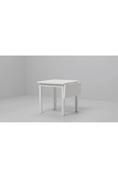 IKEA katlanır mutfak masası, beyaz, 2-4 kişilik, katlanabilir, 74/104x74 cm