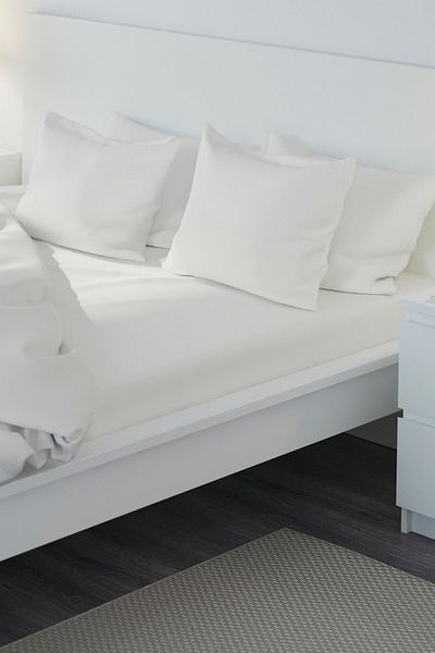 IKEA NORDRUTA ملاءة سرير مرنة