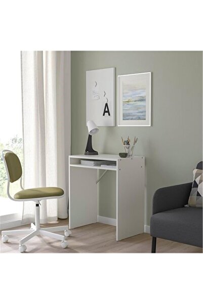 IKEA Torald Çalışma Masası,65x40 Cm, Beyaz, Yetişkin / Çocuk