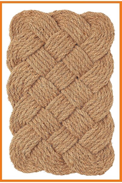 Alony Home Stavreby Machine Woven Mat Ίνες Καρύδας 40 X 60 εκ. Φυσικό, που δε...