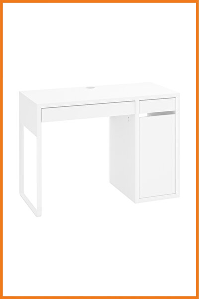 Alony Home Çalışma Masası Dolaplı Çekmeceli Sunta Panel Bilgisayar Laptop Der...