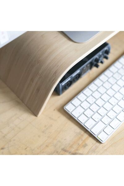IKEA Bambu Monitör Yükseltici Bilgisayar Standı