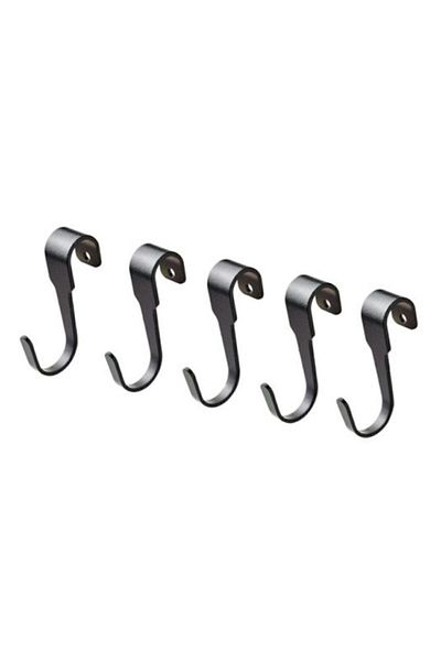 IKEA Organizer Hook - Κρεμάστρα, Μαύρο, 5 Τεμάχια