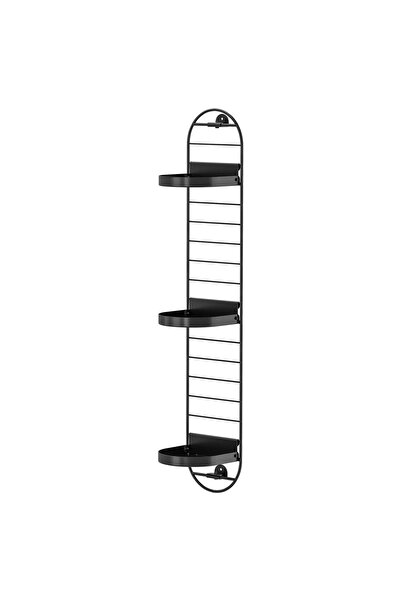 IKEA Skggröna çiçeklik, siyah, 78 cm, duvara asılabilen çiçeklik