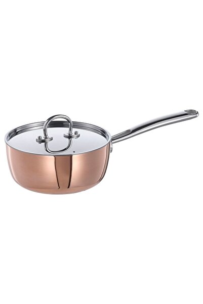 IKEA Finmat Copper Sauce Pot, Copper-stainless Steel, 1.5 Lt
