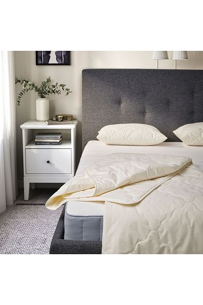 IKEA Double Quilt, Off White, Keep Warm Light, 240X220 cm