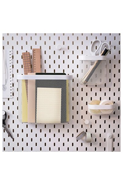 IKEA Σετ 3 οβάλ καλαθιών για τον πίνακα Skadis