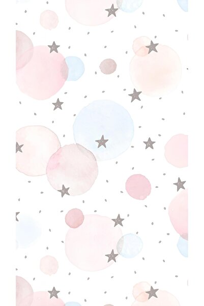 Rana İkra Art Yıldız Temalı Soft Renkli Doğum Günü Kartı (25 Adet) (YAZISIZ)