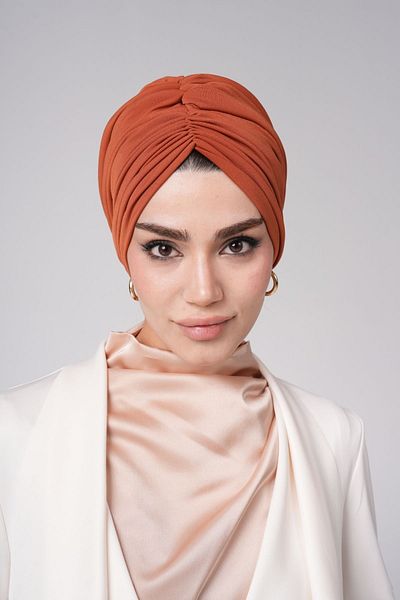 Ambargo Silk Sandy Fabric Bonnet - Lycra Cotton Combed Cotton Lined Inner Lining