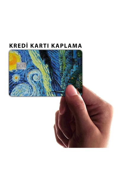 Huggy Craft Αυτοκόλλητο με επικάλυψη κάρτας Van Gogh (υψηλής ποιότητας)