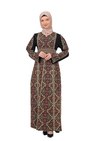 Zaytoon Rochie palestiniană pentru femei cu broderie Zaytin - M-3xl C 100028