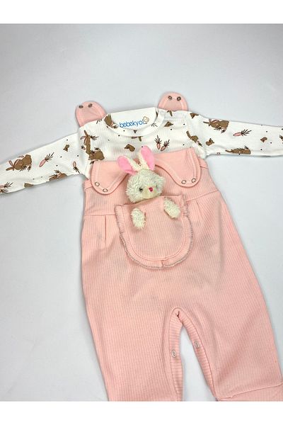bebekyol Baby Girl Jumpsuit with Toys