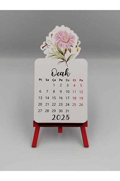Sağlam Ajans 2025 Çiçek Desenli Takvim