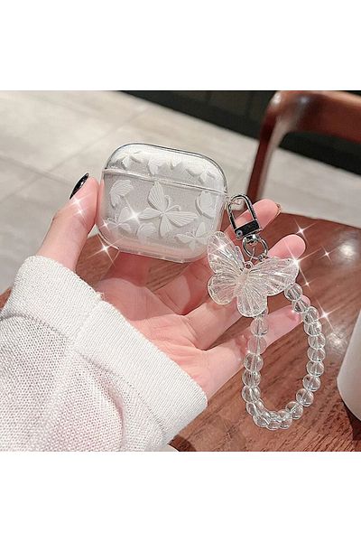Blackmark 4. Generation Compatible Cute Butterfly Pattern Anti-Knock Headphone Protection Case