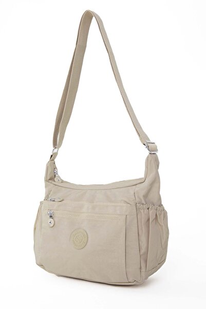 Just Polo EU Women's Water Resistant Fabric 5 Compartment Cross Strap Travel ...