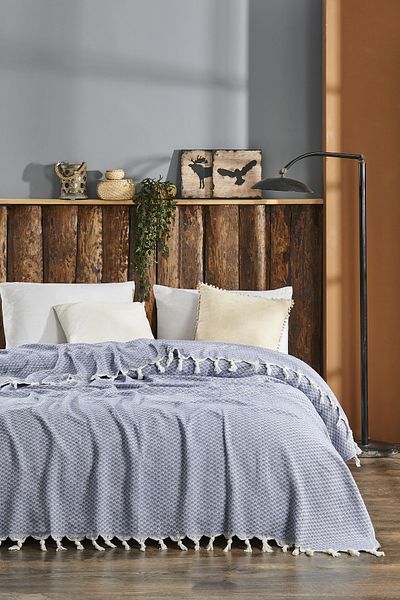 Home Çiqrik Home Natural Cotton Yelda Pike
