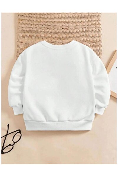 Massgai Дитячий светр з коміром-стійкою Merry Vibes Disko з новорічним принтом, виготовлений з особливої бавовняної тканини