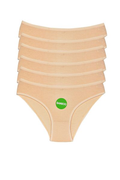 enmodaiçgiyim Pret Promotie 3 Piese Skin Bamboo Maxi Chiloți Femei